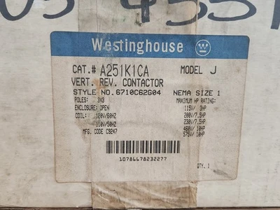 NEW WESTINGHOUSE A251K1CA