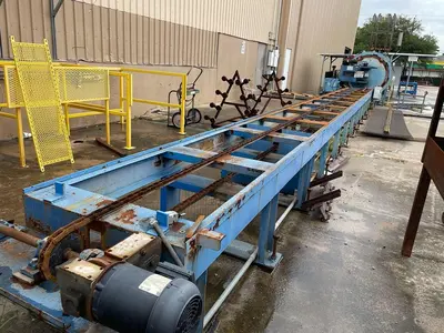 Autoclave, 60" x 54', Horizontal, 150 PSI, Mild Steel, Chain-Driven Rack, #5991537