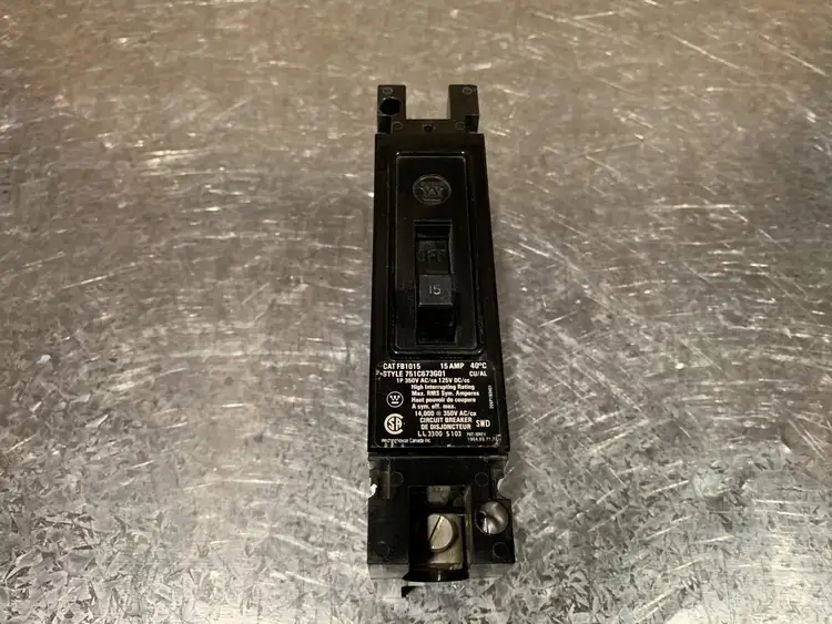 Used WESTINGHOUSE FB1015 Switchgears British Columbia CA | Lenmark #244311