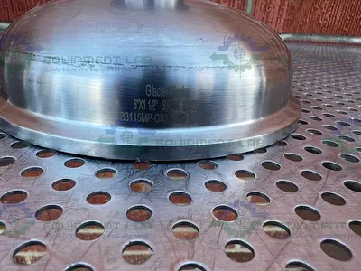 USED GLACIER TANKS B3115MP-G600-150 BOWL REDUCER 1 1/2" TO 6" SANITARY FITTINGS