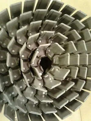 PLASTIC CONVEYOR BELT 7.5"x 9.83 feet