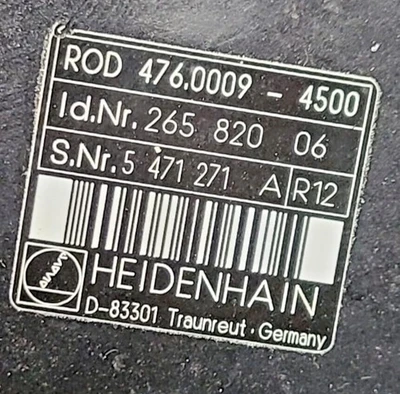USED HEIDENHAIN Does Not Apply