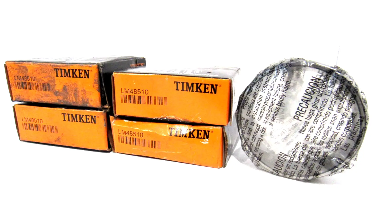 LOT OF 4 NEW TIMKEN LM48510 ROLLER BEARING CUP