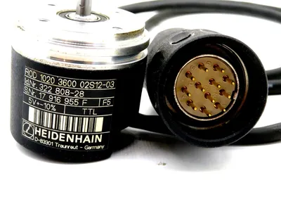 USED HEIDENHAIN ROD 1020 3600 02S12-03 ENCODER 322808-28 ROD1020360002S1203