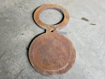 12" Outer Dia. Spectacle Blind Flange