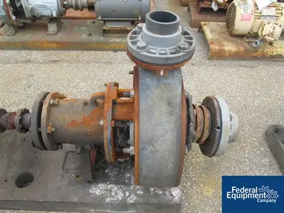 USED Wanner Engineering 4" X 3" Stan-Cor Centrifugal Pump, Type A40, KYNAR