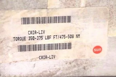 USED SUN HYDRAULICS CAIA-LIV CARTRIDGE CAIALIV