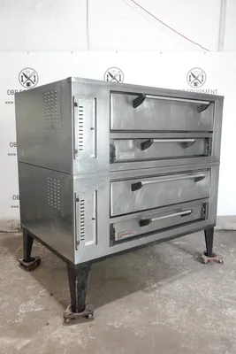 MARSAL NATURAL GAS DOUBLE DECK PIZZA OVEN MODEL SD448