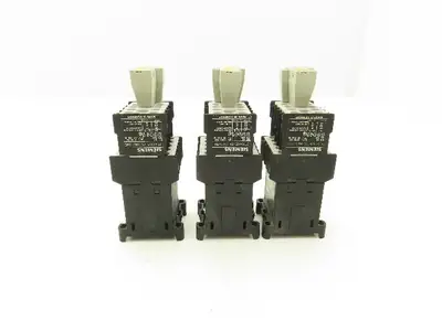 Siemens 3TF2001-0BB4 Contactor Block Diode Set 16A 600VAC 5HP Lot of 3