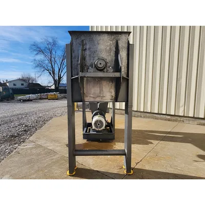 Used 35 Cu/Ft Stainless Steel Jacketed Double Ribbon Mixer