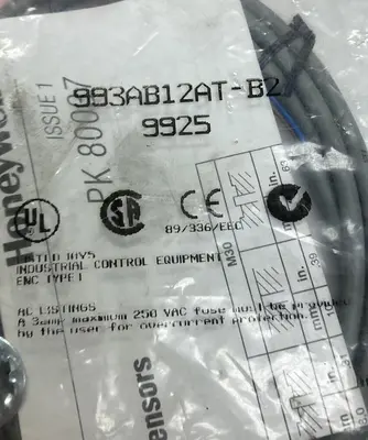 Used HONEYWELL 993AB12AT-B29925 Relays & Switches | Surplus Asset Holdings #1205674