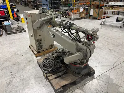 USED YASKAWA MOTOMAN ROBOT SYSTEM, HP50-35 NX100