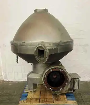 Alfa-Laval BREW 700 hermetic beer clarifier, 316SS.