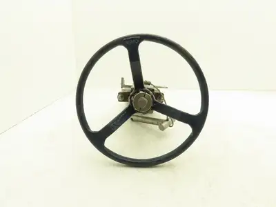 Fabri-Valve FV1312 Knife Gate Valve Size 3 Lockout Rising Stem Stainless