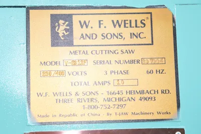 USED WELLS V-2812F
