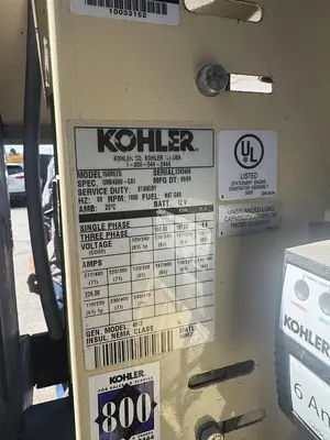 Used KOHLER 150REZG Generators California US | E&M Equipment #921547