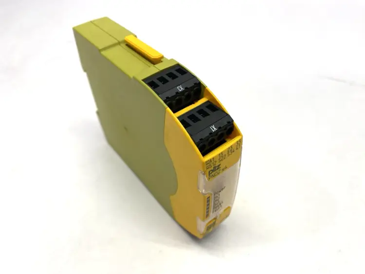 Used PILZ SAFETY RELAY 750104 DAMAGED DIN LATCH Relays & Switches | Maverick Industrial Sales #1100196