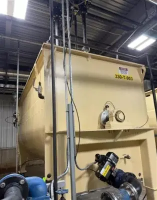 WM.A.Schmidt 50,000-lb Jacketed Horizontal Chocolate Tank