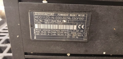 Rexroth Indramat Servo Motor MDD112D-N-030-N2M-130PBO