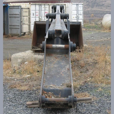 Excavator Stick and 66in Wide Bucket
