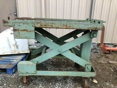 Littell Roll Straightener Cartridge Loading Cart 61″ X 35″ X 48″