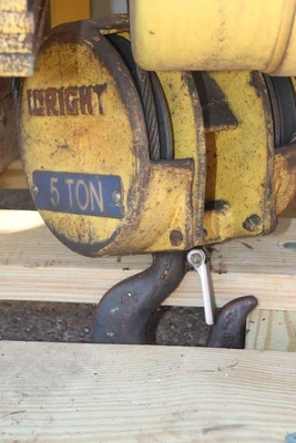Orley Meyer 30' x 3 Ton Bridge Crane
