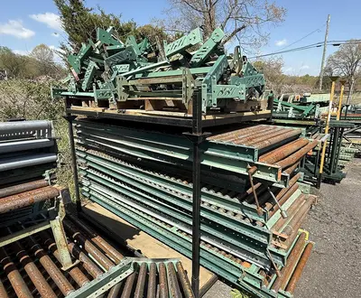 LOT OF ROLLER CONVEYOR