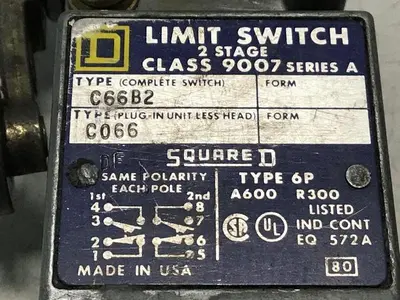 USED SQUARE D 9007-C66B2