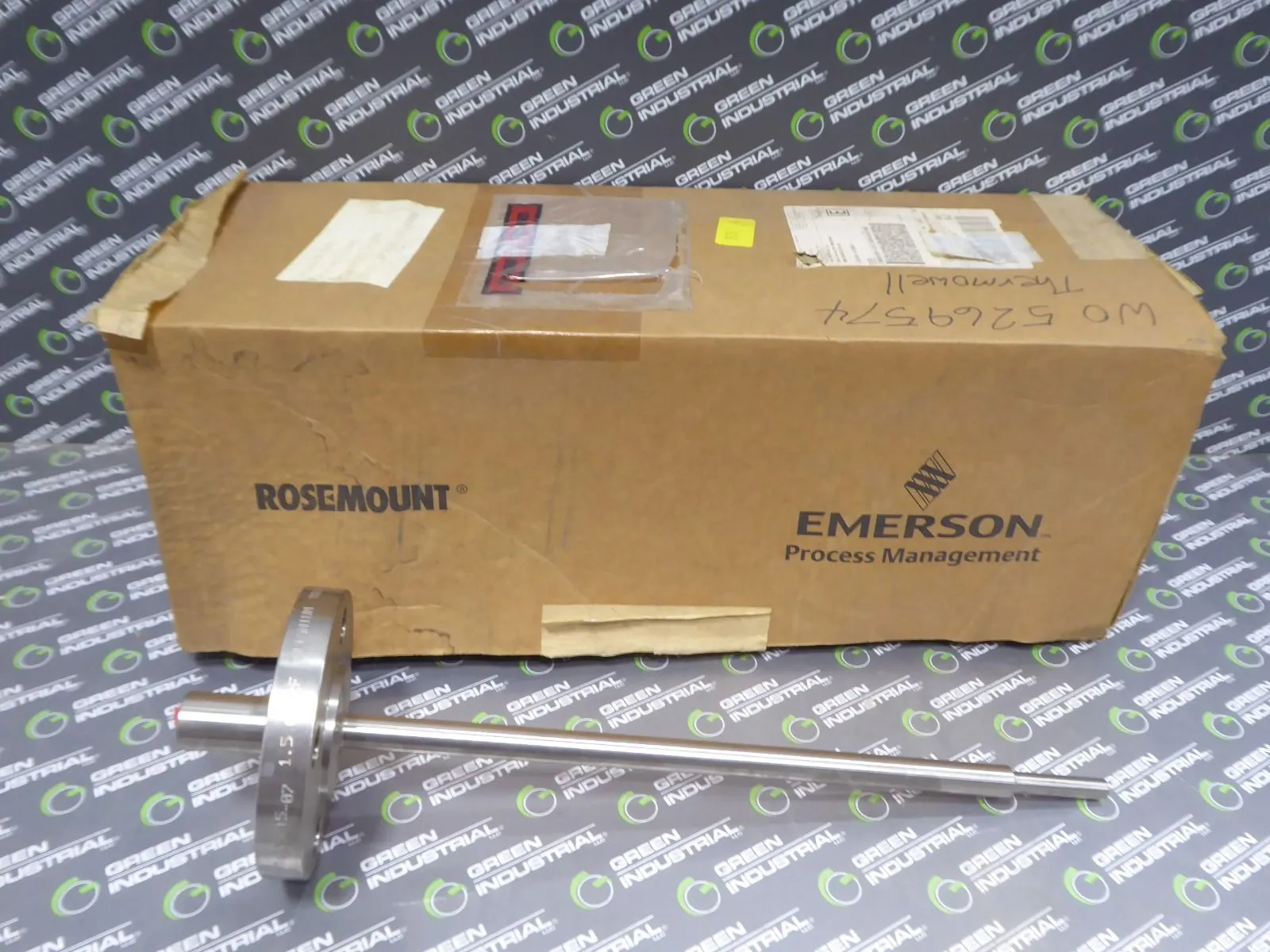 Rosemount 91T180F90T015P Thermowell with Sensor 18" Probe New NIB