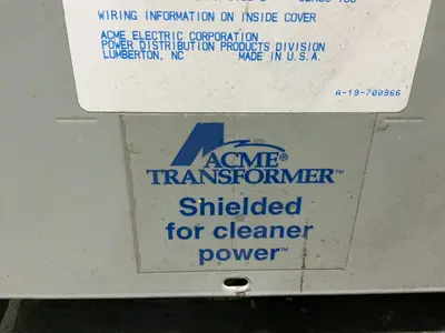 Used ACME TRANSFORMER T2A533281S Transformers Ohio US | HGR 24 #1489675