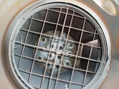 Dust Collector, Baghouse, 130 SF, Round Tank, Pulse, #S733506