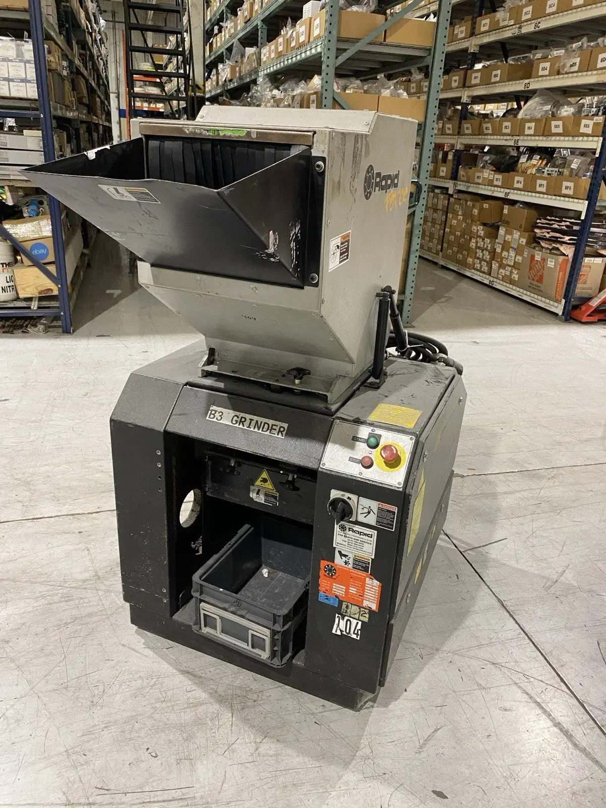 F-14 | Rapid Force  Plastic Granulator 480V 3PH - Used