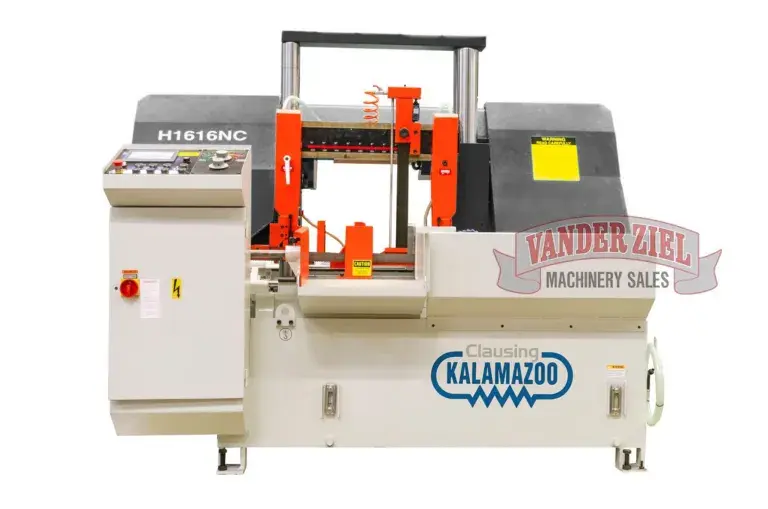 New | in-Stock CLAUSING H1616NC Horizontal Band Saws Michigan US | Vander Ziel Machinery Sales #482399