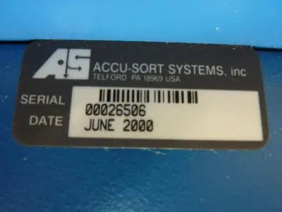 NEW ACCU SORT 4800