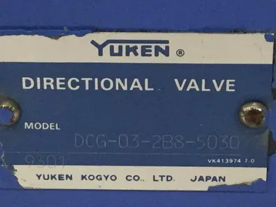 USED YUKEN DCG-03-2B8-5030