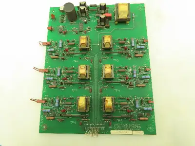 Spang Power Electronics 119820002 Gate Pulse Amplifier Circuit Board SCR2 Plug