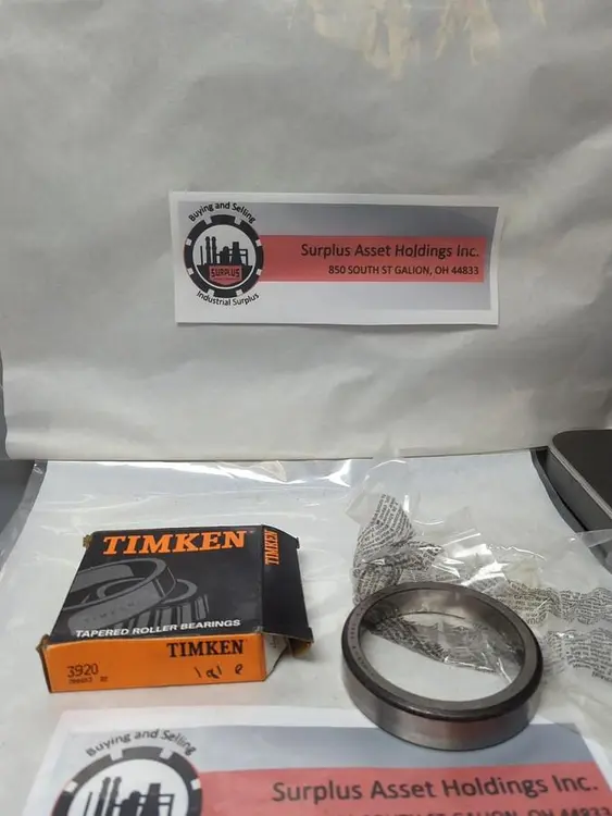 New | in-Stock TIMKEN 3920 Bearings | Surplus Asset Holdings #1193096