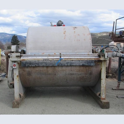 Alar 6ft Dia. x 6ft Long Rotary Vacuum Filter System
