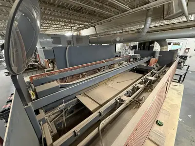 ROSENQUIST EF-100 ELECTRO-FLOW FEED-THROUGH RADIO-FREQUENCY GLUER