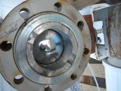 Valtek 4" 150 Class, 316 Stainless Vee - Ball Valve