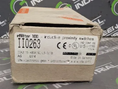 ifm efector100 II0263 Inductive Proximity Switch IIA2015-AB0A/SL/LS-300B New NIB