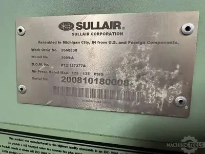 Used SULLAIR 3009/A Rotary Screw & Sliding Vane Air Compressors Illinois US | Perfection Global, LLC. #1371457