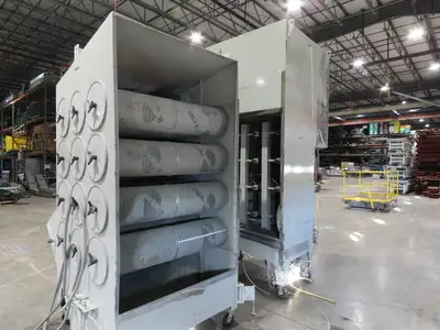 Gema Powder Coating Dust Collector Powder Recovery Reclaim System 12 Filters