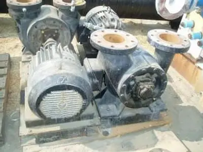 Pump, Centrif., 15 HP, C/st, 5" In/out (4) #S734497