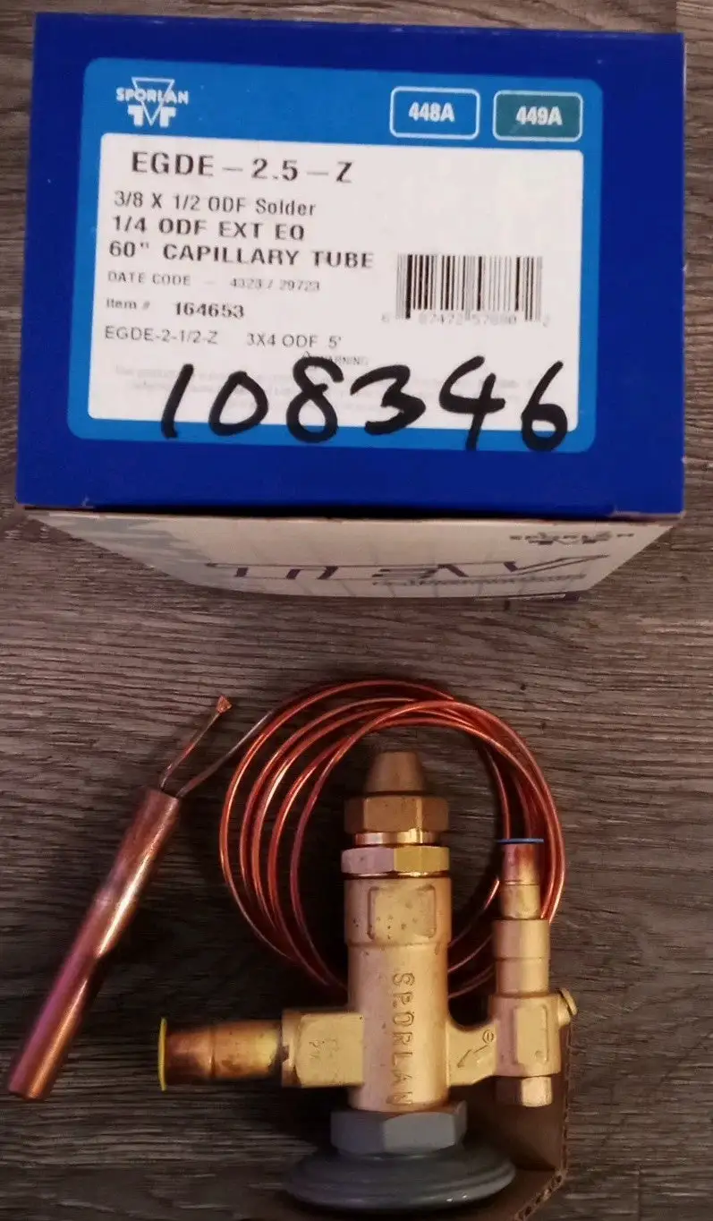 Used Sporlan Edge-2 .5 Pump & Valve Parts US | Infinity wholesale & Supply LLC #1305769