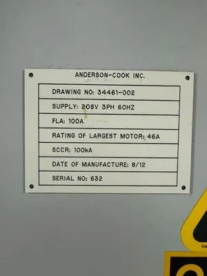 ANDERSON COOK MARAND #340E-30 Spline Rollers | Machinery Intl. Corp. (22)
