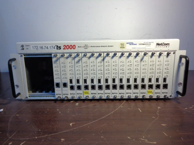Used NETCOM SYSTEMS SMB-2000 Cable/Network Testers Connecticut US | BG Industrial Surplus #472977