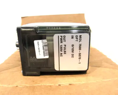 NEW INVENSYS 7500-5070-1 DC TO FREQUENCY CONVERTER 750050701