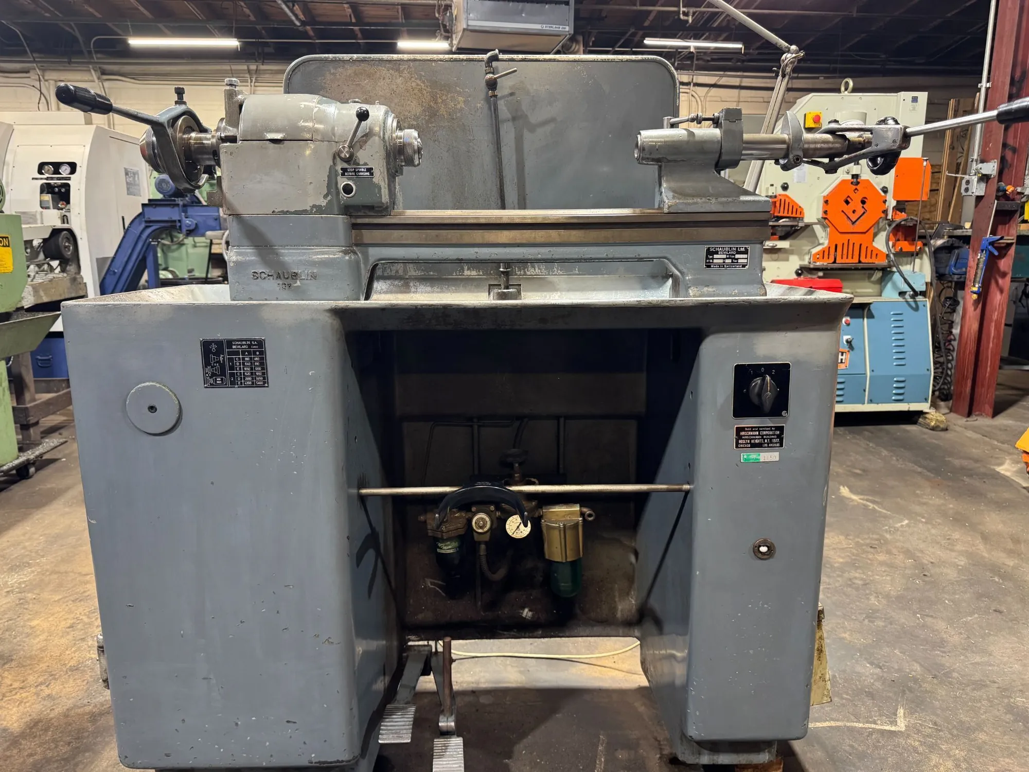 Used SCHAUBLIN 102-80 Precision Lathes Pennsylvania US | RELCO MACHINERY #1369496
