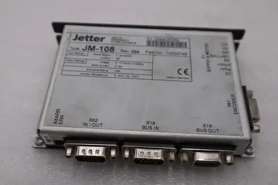 JETTER JM-108 REV 02A PART NO 10000749 Servo Drive STOCK H1070A